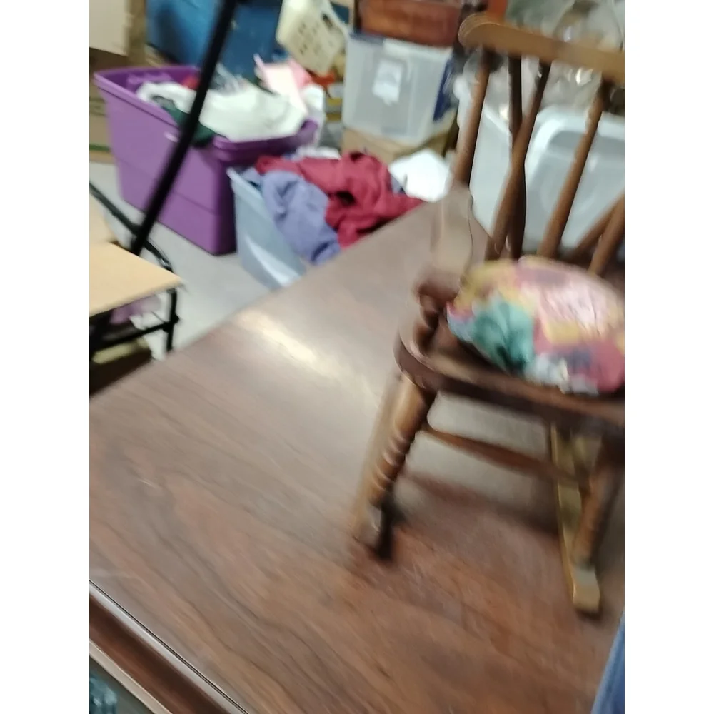 Vintage Wooden Doll Rocking Chair 7.75”‎